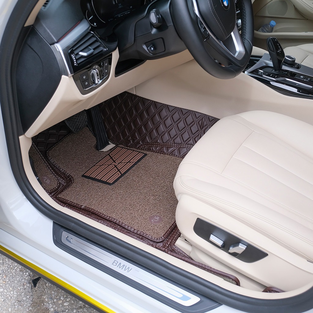 Trải Thảm Lót Sàn Da Xe BMW 320i Tại TPHCM – MƯỜI HÙNG AUTO