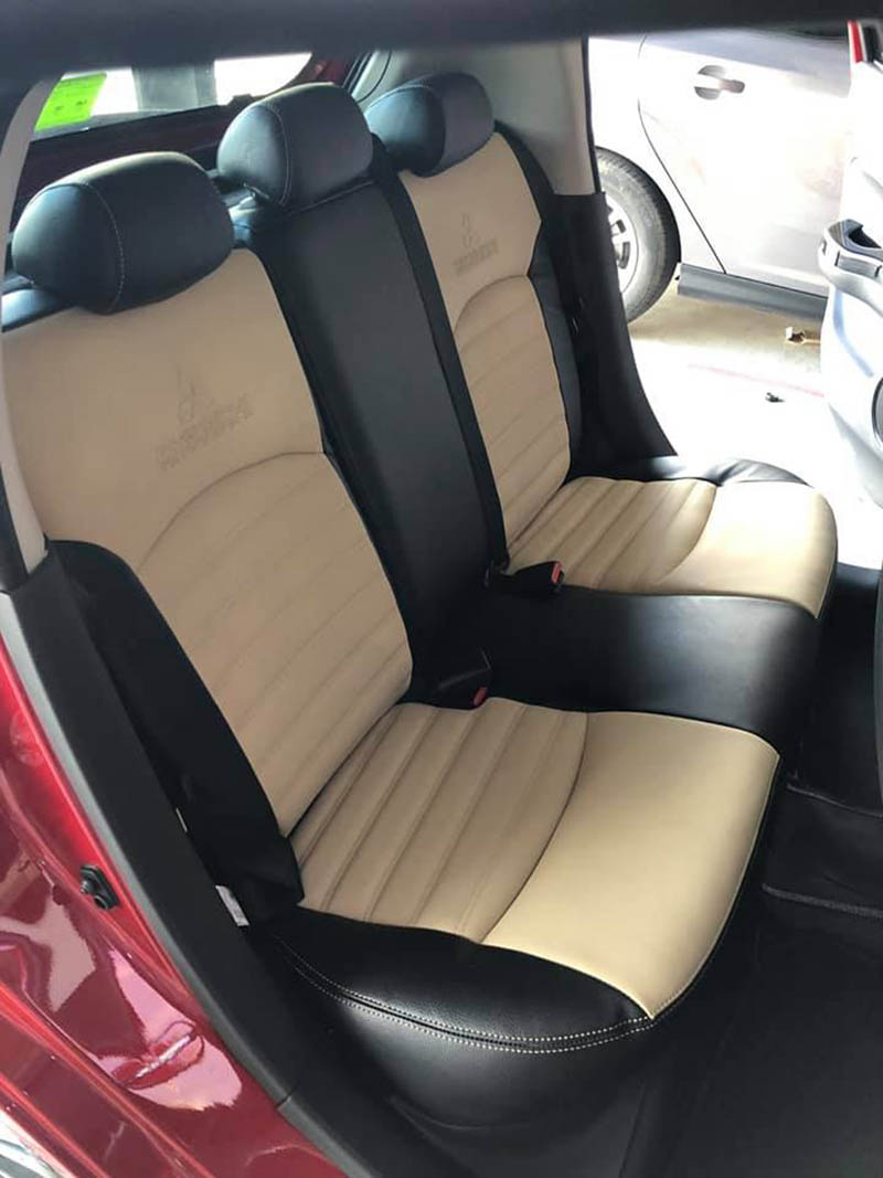 Bọc ghế da xe ô tô Mitsubishi Mirage chuyên nghiệp tại Tocar - Độ xe chuyên  nghiệp